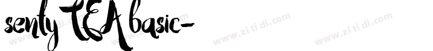 sentyTEA basic字体转换
